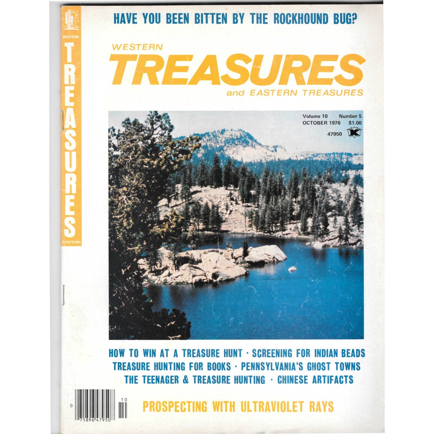 Western Treasures and Eastern Treasures Magazine Metal Detecting Oct 1976 M3