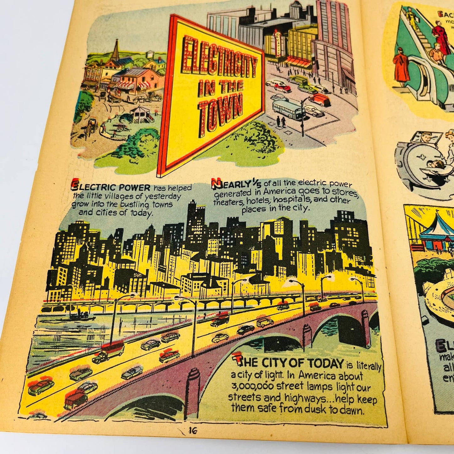 ELECTRIC POWER 1952 RARE WESTINGHOUSE GIVEAWAY PROMO PROMOTIONAL COMIC C5